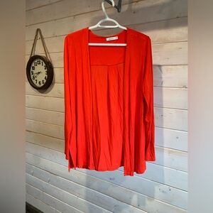 Reitmans | Red Open Cardigan